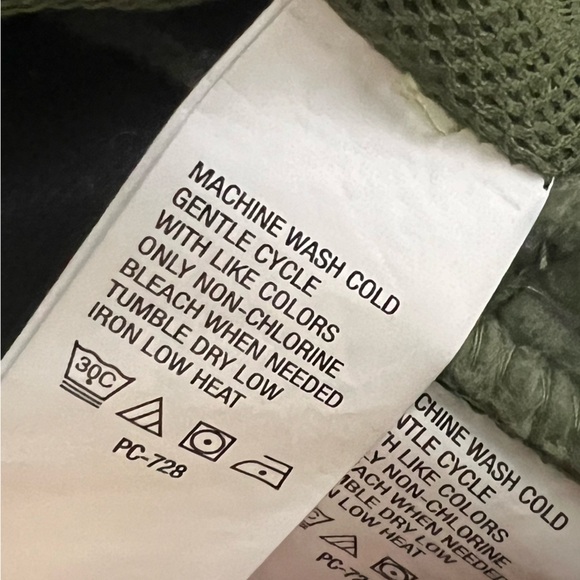 Timberland Green 3 in 1 Fleece Vest and Jacket Large - Picture 14 of 16